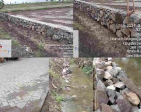 Proyek Pembangunan TPT dan Pavingisasi Jalan Desa Pinggir Diduga Jadi Lahan Korupsi