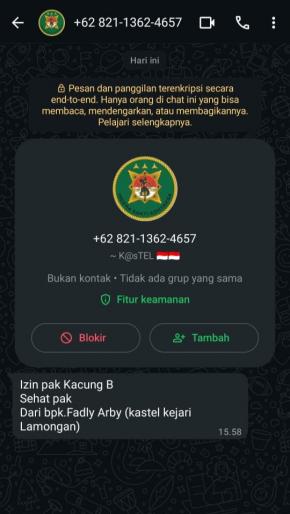 Sindikat Siber Kembali Serang Kejari Lamongan, Masyarakat dan Instansi Pemerintah Diminta Waspada