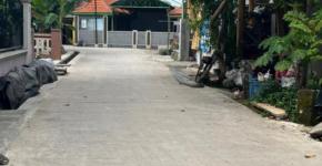 Bagian Program Perencanaan, Pemdes Bulang Realisasi Jalan Rabat di Dusun Lajuk