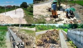 Pengerjaan Proyek TPT dan Jalan Rabat Beton Diduga Bermasalah Serta Minim Pengawasan
