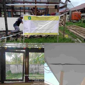 Diduga Jadi Ajang Korupsi, Proyek Rehabilitasi SMKN 01 Jadi Sorotan 