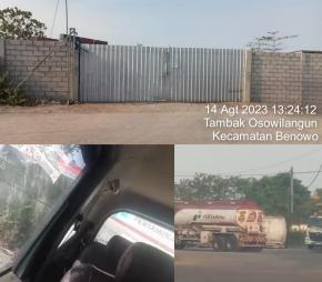 Truk Tangki Pertamina Diduga Pasok BBM Subsidi ke Gudang Penimbunan di Tambak Osowilangun
