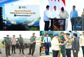 Kapolres Gresik Dampingi Presiden RI Prabowo Subianto Resmikan Smelter PT. Freeport Indonesia