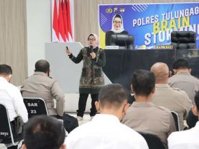 Awali Tugas di Tahun Baru 2023, Polres Tulungagung Gelar Brainstorming Knowledge Management