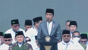 Presiden RI Joko Widodo Buka Acara Puncak Resepsi Satu Abad NU