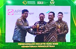 Penghargaan dan Sertifikasi Industri Hijau PT. Tirta Investama Pasuruan