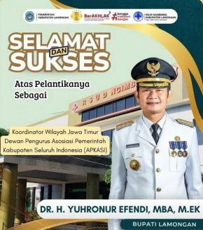 RSUD Ngimbang Apresiasi Pelantikan Bupati Lamongan sebagai Koordinator APKASI Jatim 2025–2030