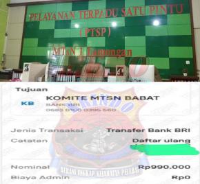 Dugaan Pungli Jutaan Rupiah MTsN 1 Lamongan Bakal Dipermasalahkan