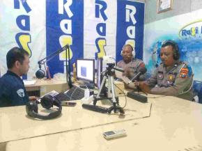 Gandeng Media, Polisi Magetan Sosialisasikan Operasi Keselamatan Semeru 2023