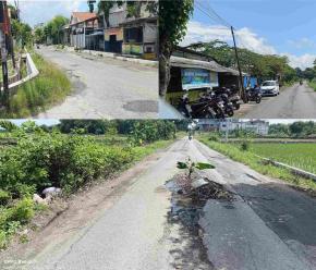 Pemkab Lamongan Tertatih Sukseskan Jamula, Jalan Poros Desa Tanjung-Pangkatrejo Dibiarkan Bobrok