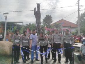 Satlantas Polres Tuban Launching Monumen Patung Kuda untuk Edukasi Masyarakat Tertib Berlalulintas
