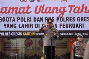 Ciptakan Kamtibmas, Kapolres Gresik Tegaskan Jangan ada Komplain Masyarakat