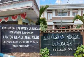 Dugaan Kasus DD dan Jasmas Desa Wajik Jalan di Tempat di Kejaksaan Negeri Lamongan 