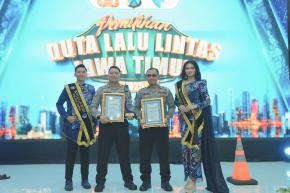 Satlantas Polres Gresik Ukir Prestasi di Ajang Lomba Kampung Tertib Lalu Lintas