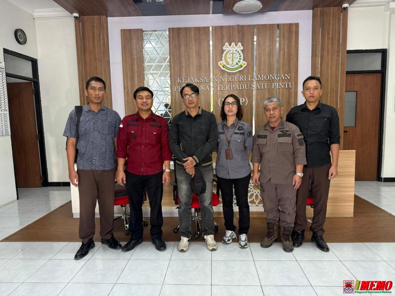 Tim Tabur Kejari Lamongan Berhasil Tangkap DPO Narkotika Andri Gendro Wardono
