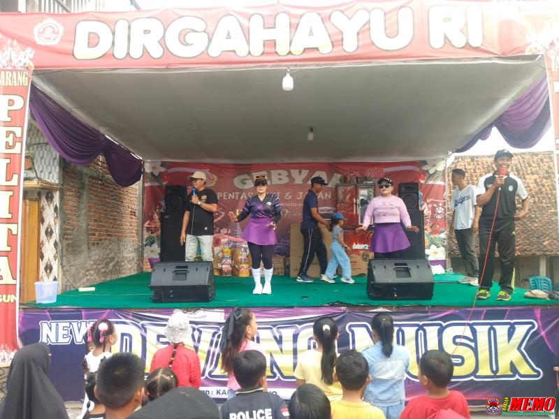 Semangat Kerukunan Warnai Jalan Sehat HUT Ke-80 Kemerdekaan RI